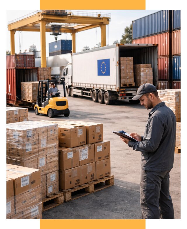 Доставка грузов из Европы от 13031 р., логистика СетСервис-Блв