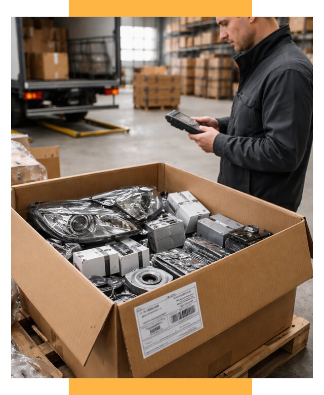 Доставка автозапчастей из Европы под ключ от 13574 р. | СетСервис-Блв