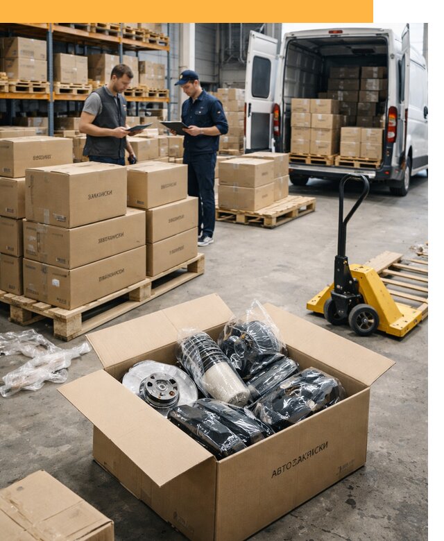 Доставка автозапчастей из Европы от 13574 руб быстро и надёжно