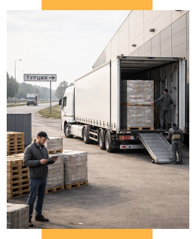 Автоперевозки и доставка фурой из Турции от 130308 р. | СетСервис-Блв