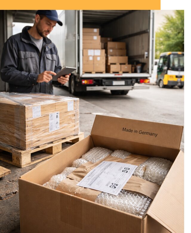 Доставка грузов из Германии от 48866 руб с таможенным оформлением