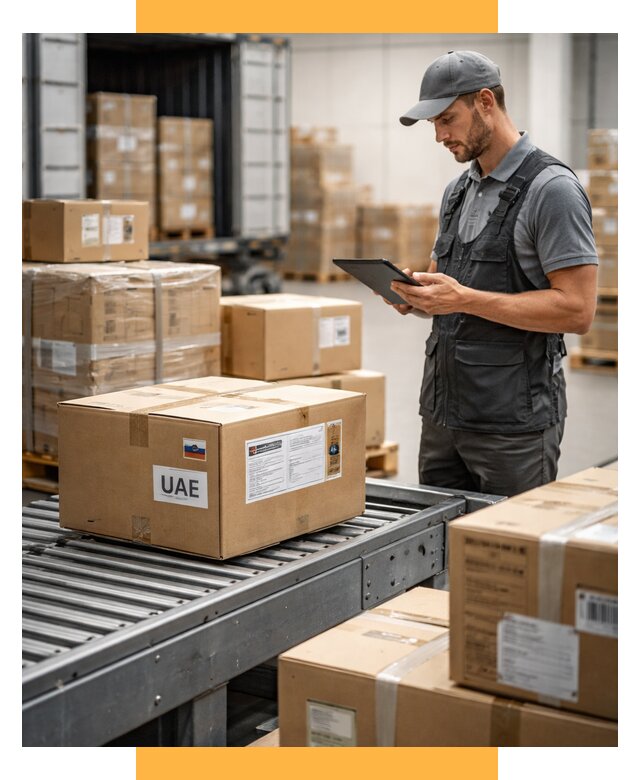 Доставка грузов из ОАЭ в Россию от 652 р., СетСервис-Блв