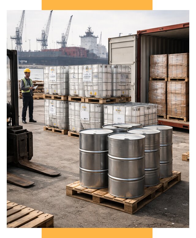 Доставка химического сырья из Индии от 271475 р. | СетСервис-Блв