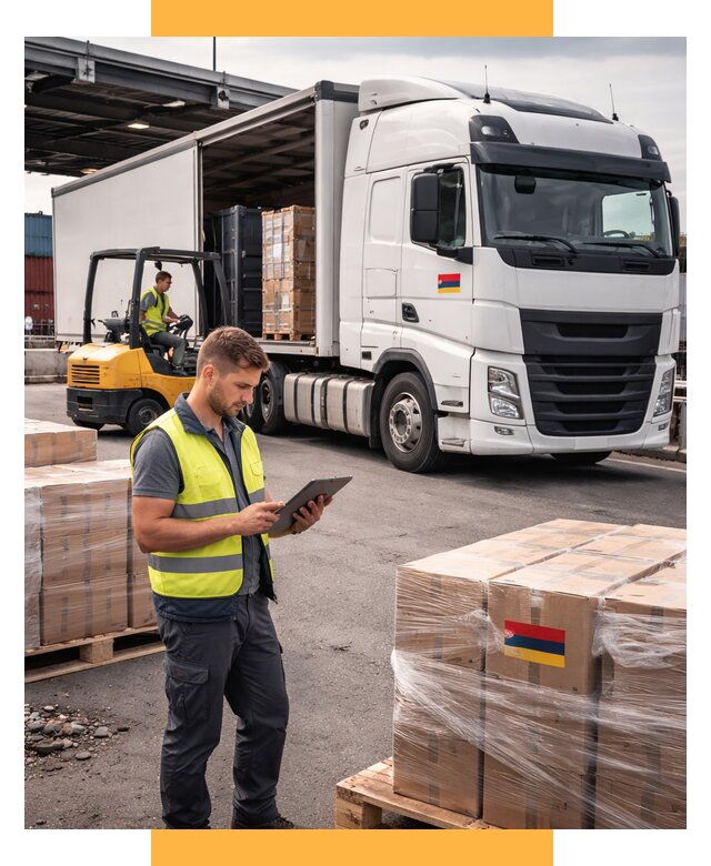 Автоперевозки из Армении от 103161 р. — услуги СетСервис-Блв