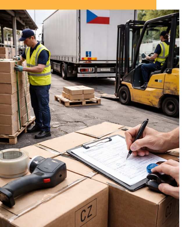 Доставка грузов в Чехию от 38007 руб, международные перевозки