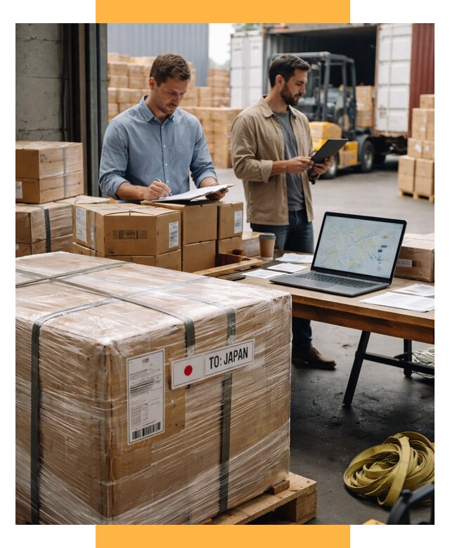 Доставка грузов в Японию от 27148 р., логистика СетСервис-Блв