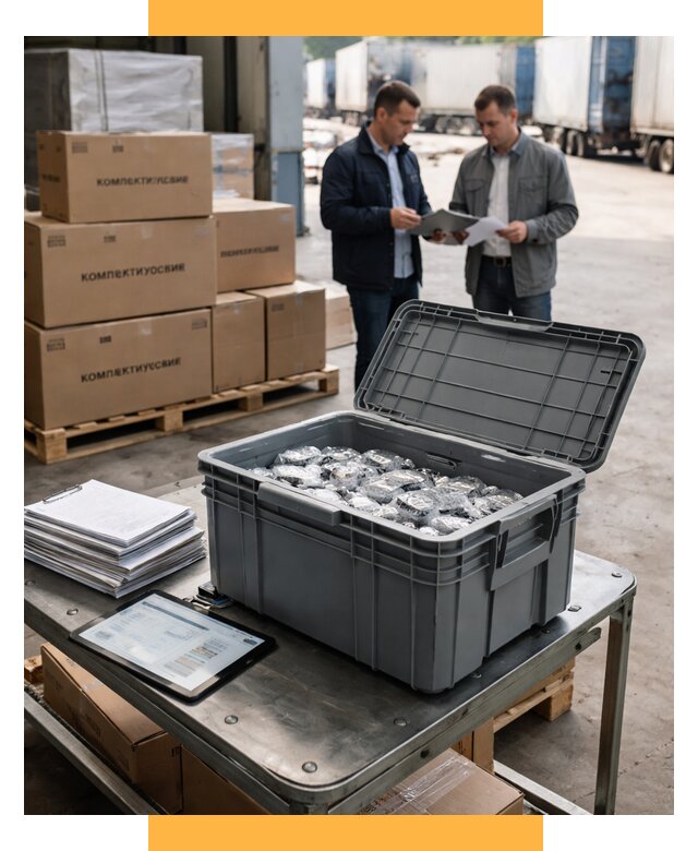 Перевозка комплектующих из Китая от 7058 р. | СетСервис-Блв