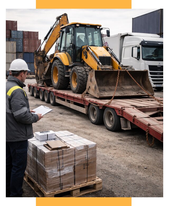 Международная перевозка спецтехники от 48866 р., СетСервис-Блв