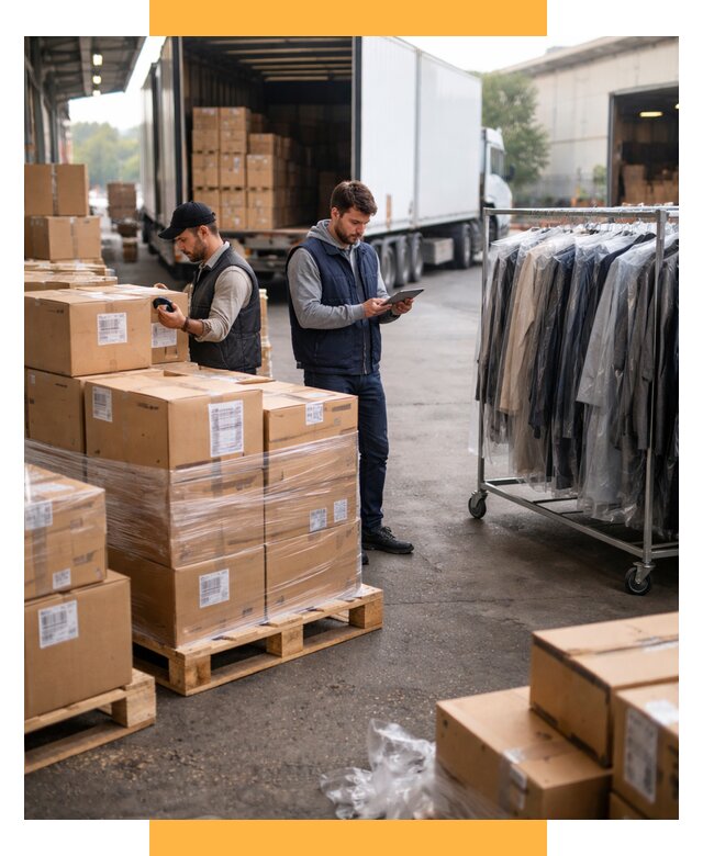 Перевозка и доставка одежды из Китая от 8144 р., СетСервис-Блв