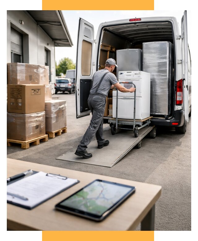 Перевозка бытовой техники от 7058 р. - логистика СетСервис-Блв