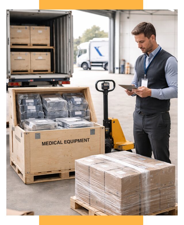 Перевозка медицинского оборудования от 16289 р. в СетСервис-Блв