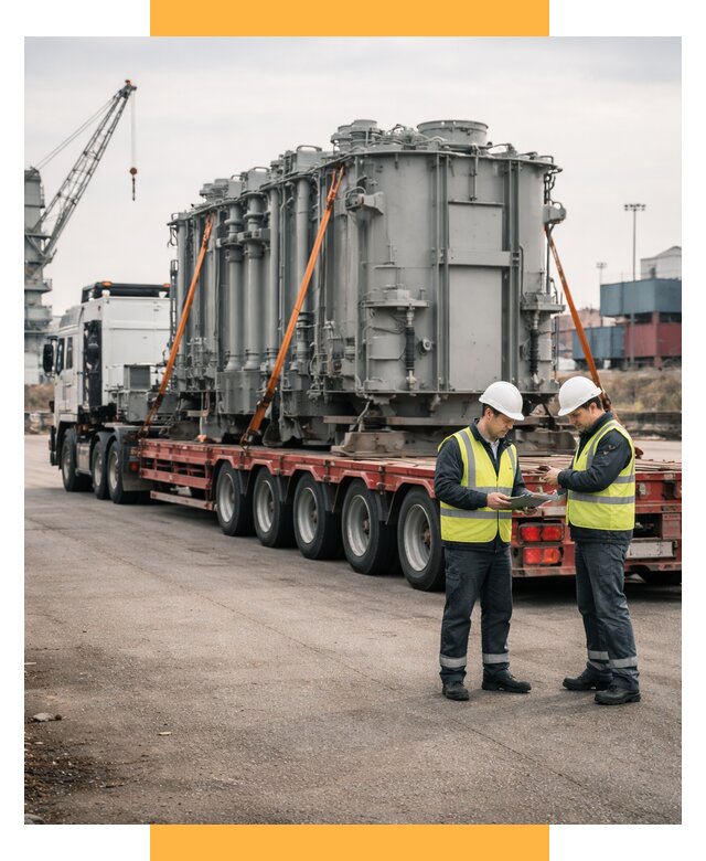 Перевозка негабаритных грузов под ключ от 130308 р., СетСервис-Блв