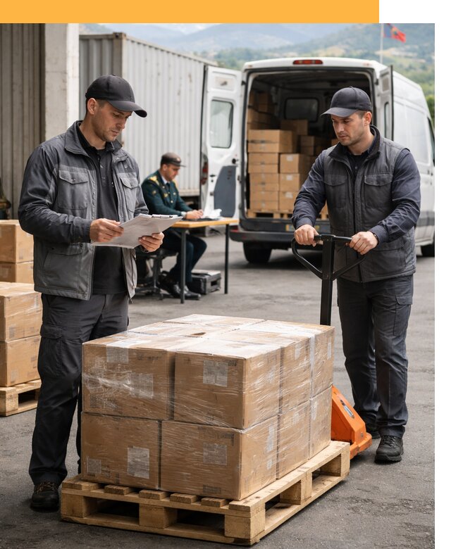 Доставка грузов через Армению, быстрая таможенная очистка от 27148