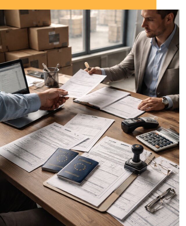 Таможенное оформление грузов из Европы от 9230 руб