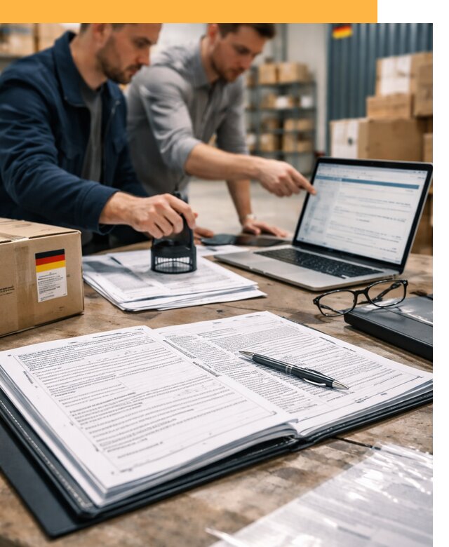 Таможенное оформление грузов из Германии от 9773 руб.