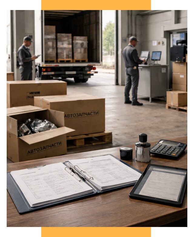 Таможенное оформление автозапчастей под ключ от 9230 р., СетСервис-Блв