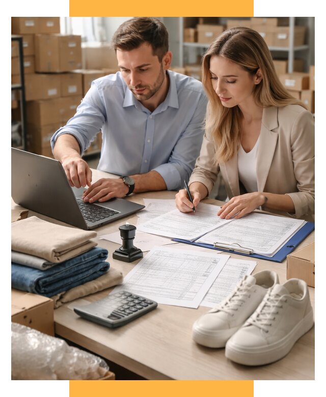 Таможенное оформление одежды и обуви от 7058 р. | СетСервис-Блв