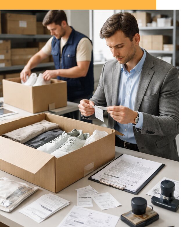 Таможенное оформление одежды и обуви по выгодной цене от 7058 руб