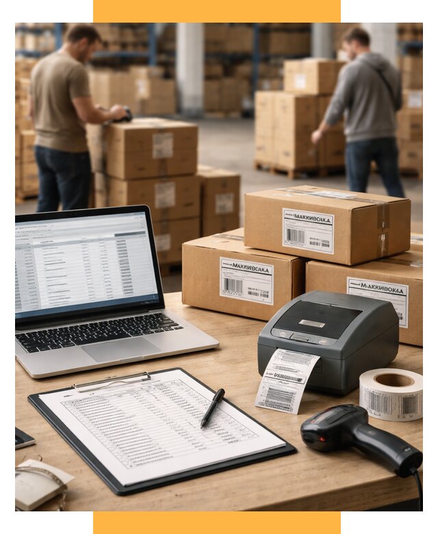 Маркировка импортных товаров от 4887 р. под ключ, СетСервис-Блв